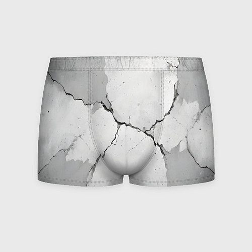 Мужские трусы Растрескавшийся бетон / 3D-принт – фото 1