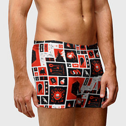 Трусы-боксеры мужские Dungeons and dragons pattern, цвет: 3D-принт — фото 2