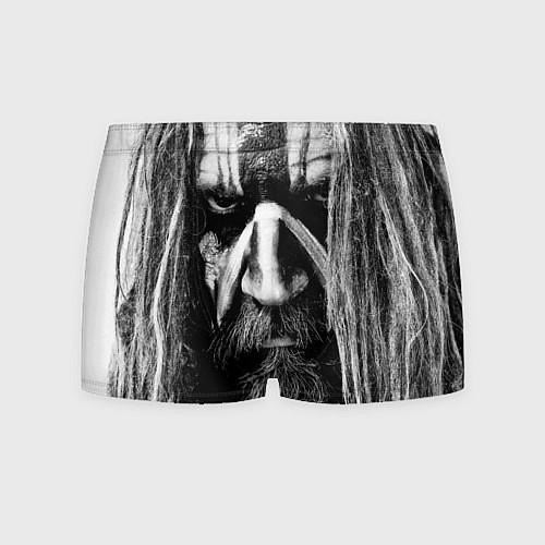 Мужские трусы Rob zombie - face / 3D-принт – фото 1