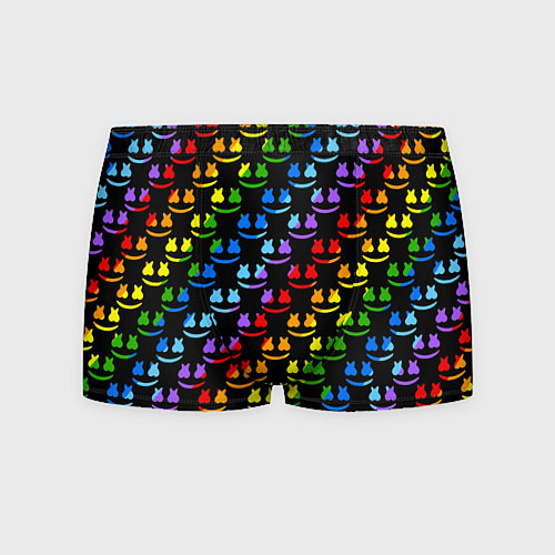 Мужские трусы Marshmello pattern neon / 3D-принт – фото 1