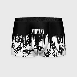 Мужские трусы Nirvana rok hand