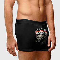 Трусы-боксеры мужские Hardcore рычащий зверь, цвет: 3D-принт — фото 2