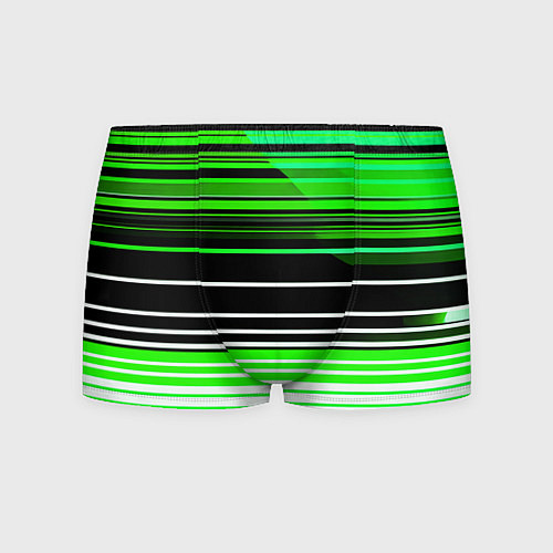 Мужские трусы Разноцветные вертикальные линии / 3D-принт – фото 1