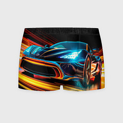 Трусы-боксеры мужские Sport car, цвет: 3D-принт