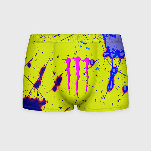 Мужские трусы Monster energy краски / 3D-принт – фото 1