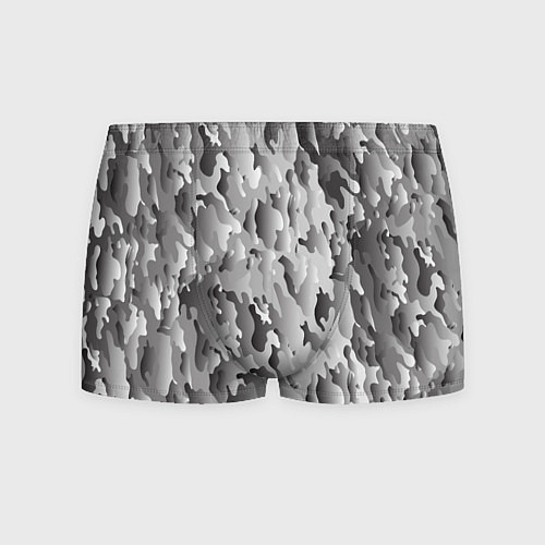 Мужские трусы Монохромный камуфляж / 3D-принт – фото 1