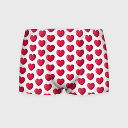 Мужские трусы Сердца паттерн