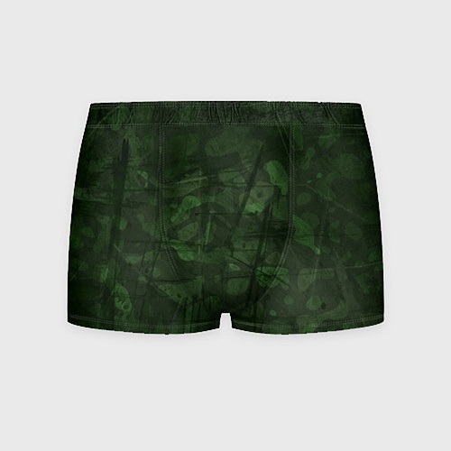 Мужские трусы Абстракция - strange camouflage / 3D-принт – фото 1