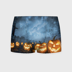 Трусы-боксеры мужские Костюмы для halloween, цвет: 3D-принт