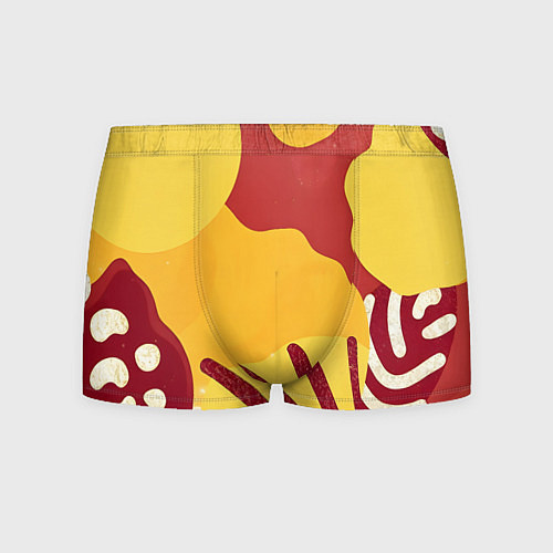 Мужские трусы Жаркий африканский паттерн / 3D-принт – фото 1