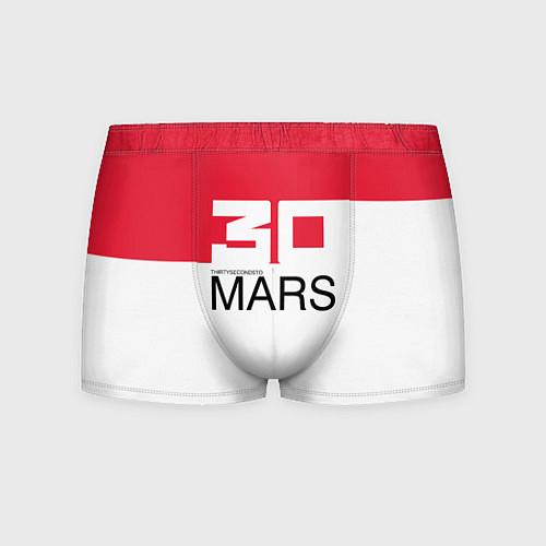 Мужские трусы 30 Seconds to Mars poster / 3D-принт – фото 1