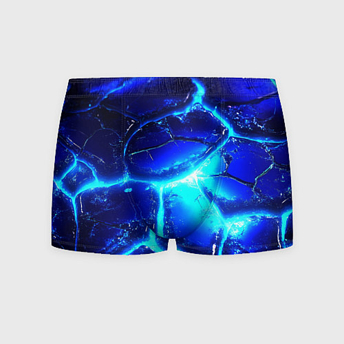 Мужские трусы Синие плиты лед / 3D-принт – фото 1