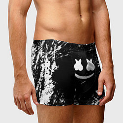 Трусы-боксеры мужские Marshmello брызги красок, цвет: 3D-принт — фото 2