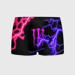 Мужские трусы Monster energy неоновый шторм