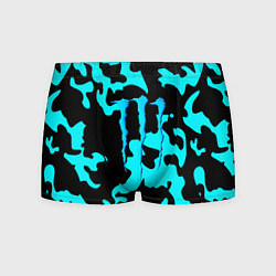 Мужские трусы Monster energy камуфляж голубой