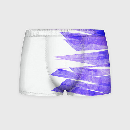 Мужские трусы Color white purple / 3D-принт – фото 1