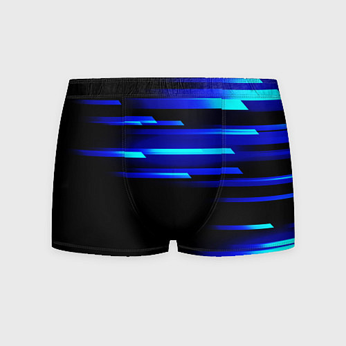 Мужские трусы Color blue black / 3D-принт – фото 1