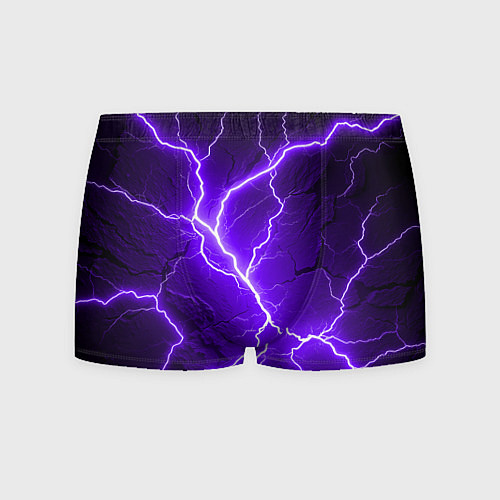 Мужские трусы Color purple black / 3D-принт – фото 1