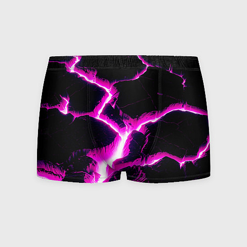 Мужские трусы Color pink black / 3D-принт – фото 1