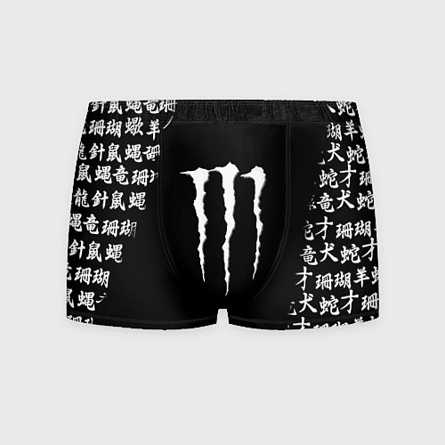 Мужские трусы Monster energy japan symbol / 3D-принт – фото 1