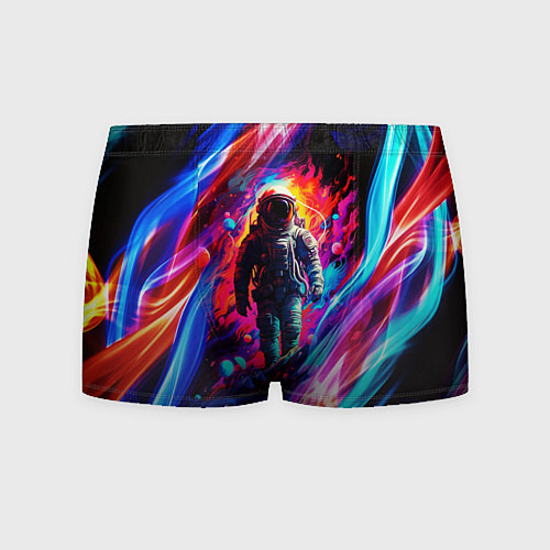 Мужские трусы Космос пламенный / 3D-принт – фото 1