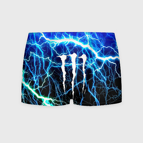 Мужские трусы Monster energy electro / 3D-принт – фото 1