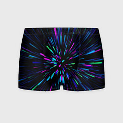 Трусы-боксеры мужские Neon rods, цвет: 3D-принт