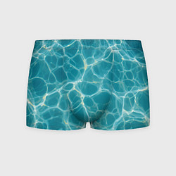 Мужские трусы Текстура воды с бликами