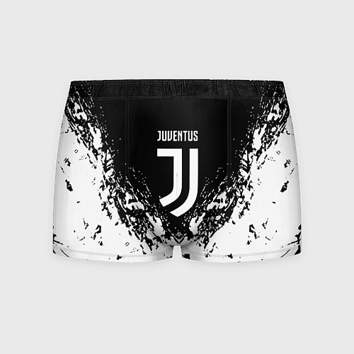 Мужские трусы Juventus брызги красок / 3D-принт – фото 1