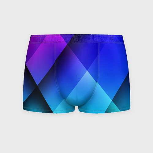 Мужские трусы Color blue / 3D-принт – фото 1