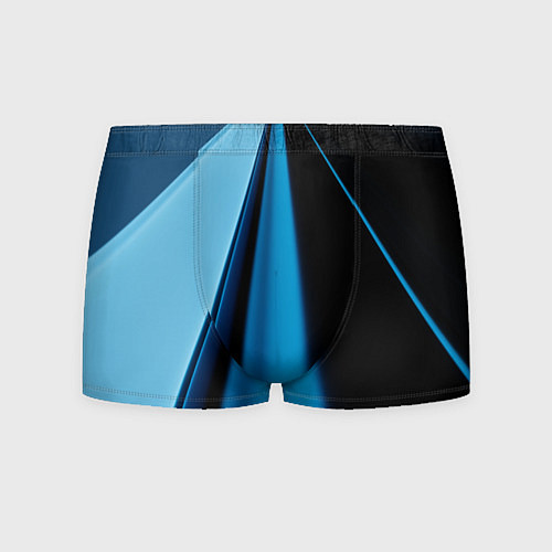 Мужские трусы Black blue / 3D-принт – фото 1