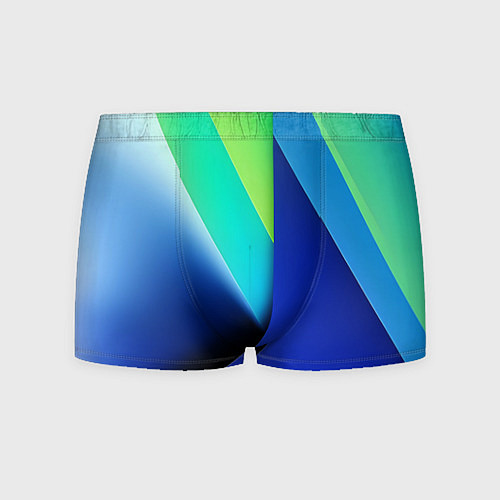 Мужские трусы Color blue green / 3D-принт – фото 1