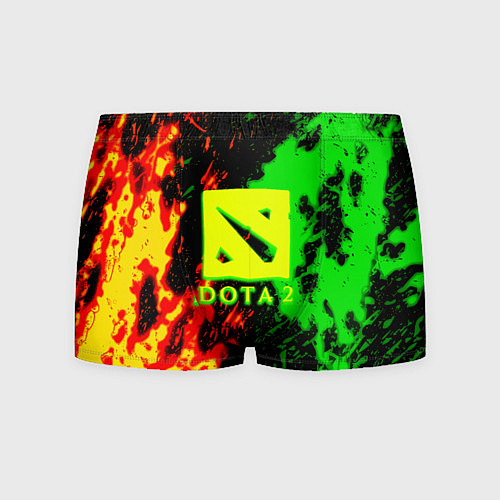 Мужские трусы Dota 2 кислотные краски / 3D-принт – фото 1