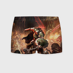 Трусы-боксеры мужские Doom dark ages, цвет: 3D-принт