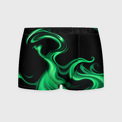 Трусы-боксеры мужские Color green smoke, цвет: 3D-принт