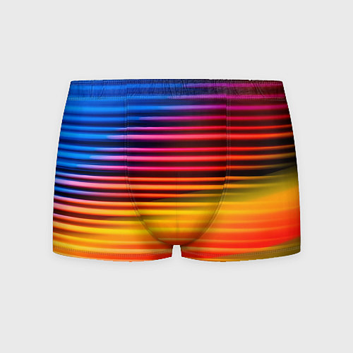 Мужские трусы Полосатый градиент / 3D-принт – фото 1