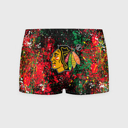 Мужские трусы Chicago Blackhawks NHL black