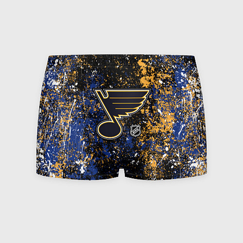 Мужские трусы St Louis Blues NHL black / 3D-принт – фото 1