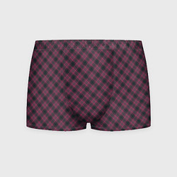 Трусы-боксеры мужские Tartan, цвет: 3D-принт