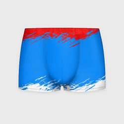 Трусы-боксеры мужские Патриот - флаг, цвет: 3D-принт