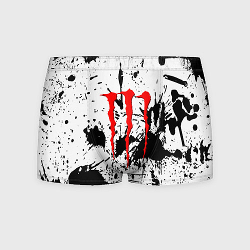 Мужские трусы Monster energy краски / 3D-принт – фото 1