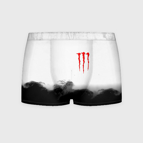 Мужские трусы Monster energy splash smoke / 3D-принт – фото 1