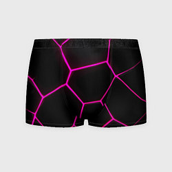 Мужские трусы Черные соты текстура