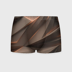 Мужские трусы Кофейная объемная текстура