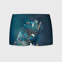 Мужские трусы Попугай акварельный - big picture