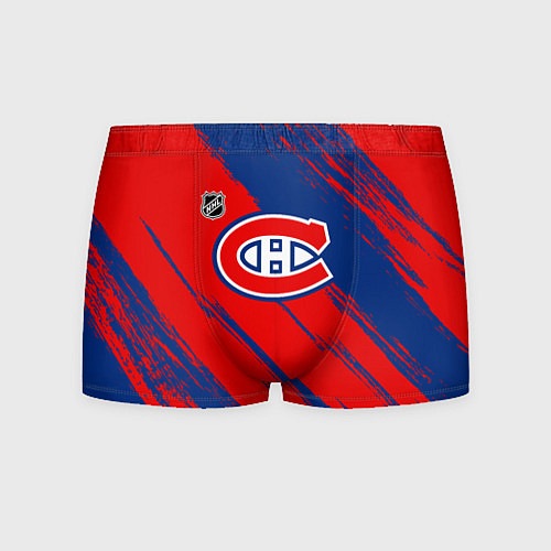 Мужские трусы Монреаль Канадиенс - брызги / 3D-принт – фото 1