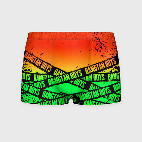 Мужские трусы Bangtan Boys steel grunge / 3D-принт – фото 1
