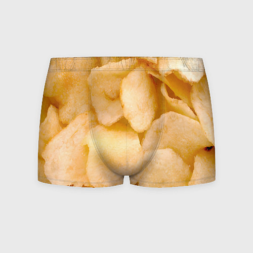 Мужские трусы Чипсы текстура / 3D-принт – фото 1