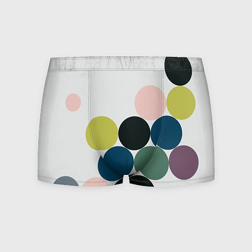 Мужские трусы Кластер чил - абстракция / 3D-принт – фото 1
