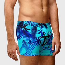 Трусы-боксеры мужские Doom неоновые тропики, цвет: 3D-принт — фото 2